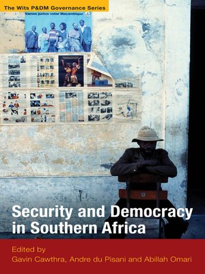 cover image of Security and Democracy in Southern Africa